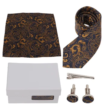 Мъжките вратовръзки с класически дизайн, устойчивост на износване за парти, сватба, Рожден Ден