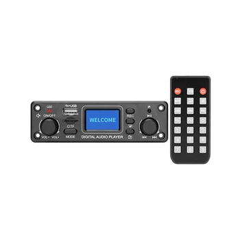 Цифров аудио плейър Bluetooth MP3-плейър Такса Декодер 128X64 точки на LCD USB SD FM BT Музикален Плеър, Модул TPM119B