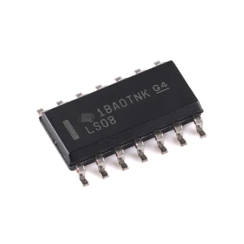 10 бр. нови оригинални електронни компоненти с чип ic SN74LS08 SN74LS08DR