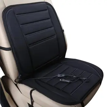 Възглавница за седалка с подгряване, автомобилен нагревател, Черен Универсален нагревател на седалките, 12, Удобни автомобилни седалки с подгряване, Зимни аксесоари, Топли аксесоари за камиони