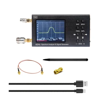 Спектрален Анализатор SA6 6 Ghz Генератор на сигнали SA6 Източник на радиочестотния сигнал Wi-Fi 2G 4G LTE, CDMA, GSM Beidou