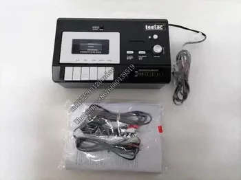 Записывающий плеър с двойна лента, Boombox, аудиокассетный плейър, записващо устройство, благородна преносима музикална система с USB PC