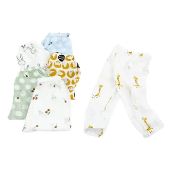 Нови детски панталони, Пижамные панталони от комари, Свободна и дишаща детски дрехи за сън, Пижамные панталони за бебета