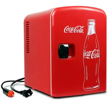 Мини-хладилник за 6 кутии преносим 4-литров мини-хладилник за пътуване компактен хладилник