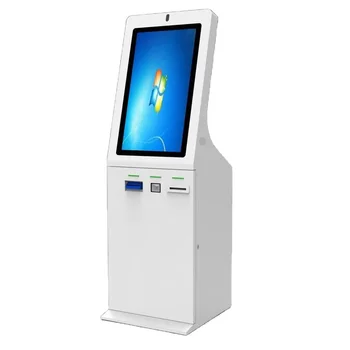 32-инчов автоматично касов апарат ATM със сензорен екран, плащане павилион