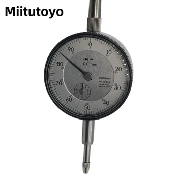 Рычажный маса Miitutoyo 2046S с стрелочным индикатор 0,01 мм X 10 мм, 0-100, Задна проекция, Серия 2, Прът 8 мм, Измервателен инструмент за механична работилница