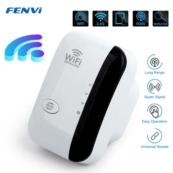 Безжичен ретранслатор Wi-Fi 300 Mbit /s, дистанционно удължител Wi-Fi, Усилвател Wi-Fi 802.11 N, Усилвател Wi-Fi Repetidor, Усилвател Wi-Fi Reapeter