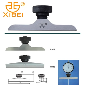 За поставка Xibei за глубиномера с измервателната глава от закалено сплав, циферблатные сензори, индикатор за дълбочина, измервателен уред