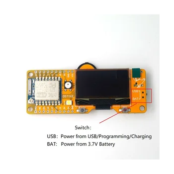 WiFi Deauther Mini V3 ESP8266 с 1,3-инчов OLED панел за развитие