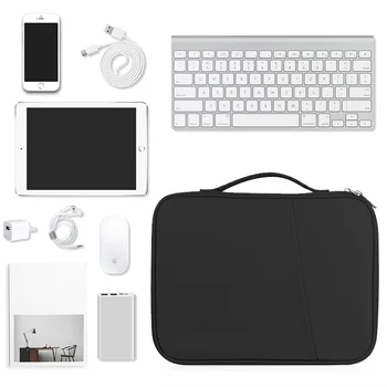 Чанта за таблет, дело за чанти, чанта за Apple iPad, Защитен калъф 11/10,8 инча, устойчив на удари чанта с множество джобове