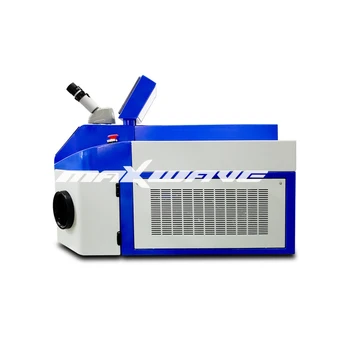 Заводска цена Сребристо-златна форма Micro Yag Автоматични заваръчни машини за хлътва лазерно заваряване бижута