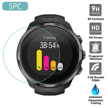 Най-добре продаваният защитно фолио от 3шт прозрачен ультрапленочного закалено стъкло за smart-часовници Suunto 9 Пряка доставка