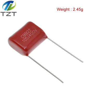 10ШТ 400V105 Стъпка 1 icf 20 Мм 400V 105 1000NF CBB кондензатор от полипропиленова тъкан
