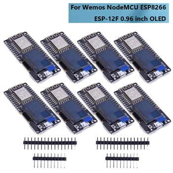 За Wemos NODEMCU ESP8266 WiFi Модул 0,96 Инчов OLED дисплей Безжична такса развитие CP2102 Интерфейс Micro USB