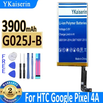 3900 mah YKaiserin G025J-B, за да замени Google Pixel 4A Bateria