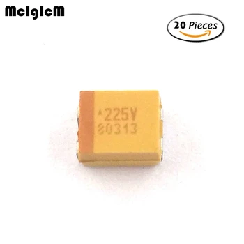 MCIGICM 20pcs B 3528 2,2 icf 35 В SMD кондензатор танталовый