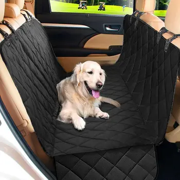 Калъф за столче за кола за кучета, водоустойчив хамак за домашни любимци, капака на багажника, мек протектор за задната част на превозното средство за кучета