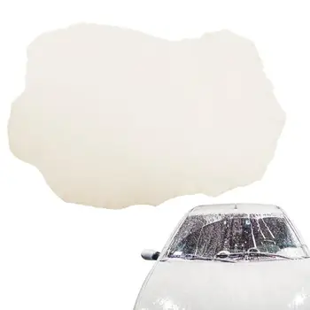 Суперпоглощающее кола изсушаващо кърпа от овча кожа, двустранен кърпа за почистване на автомобили, Универсално автоматично кърпа, Автомобилни аксесоари