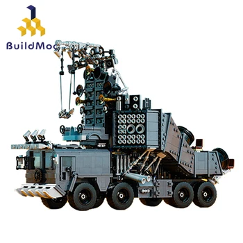 Buildmoc Vehicle Технически Камион Dodged Вагон от филм 4 