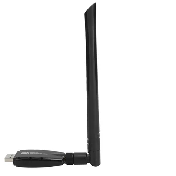 USB WIFI Адаптер Портативен WIFI Ключ W60‑5DB 300 Mbps Безжична за десктоп PC, Лаптоп