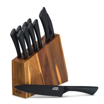 Комплект ножове, кухненски тънки ножове от неръждаема стомана, състояща се от 13 теми