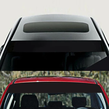 Универсална солнцезащитная ивица на ветровом стъкло автофургона, изглед отпред, козирка, етикети за полагане на автомобили
