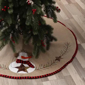 Пола във вид на елхи килим, украса за партита, Коледни декорации за дома нетканая пола във вид на елхи престилка