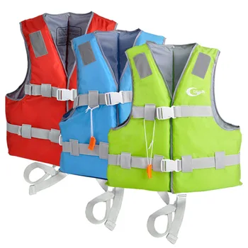 Oulylan Спасителна жилетка за водни спортове, сейф Регулируема жилетка за плаващи, леки колани с светоотражающей лента за гмуркане