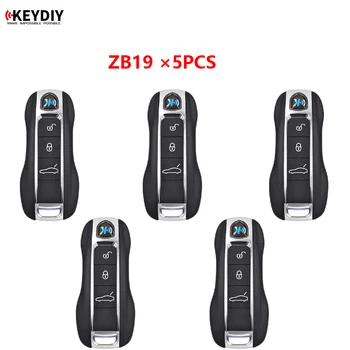 5 бр./Лот KEYDIY KD Remote ZB19 3 Бутони на дистанционното на ключа на Автомобила KEYDIY Серия ZB за URG200 KD-X2 KD900 MINI KD Max Key Програмист