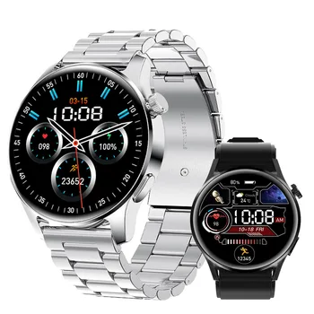 Нови Умен часовник Gt5, Крачкомер на сърдечния ритъм, Bluetooth-предизвикателство, Nfc, самостоятелна плащане, безжична зареждане, мъжки часовник
